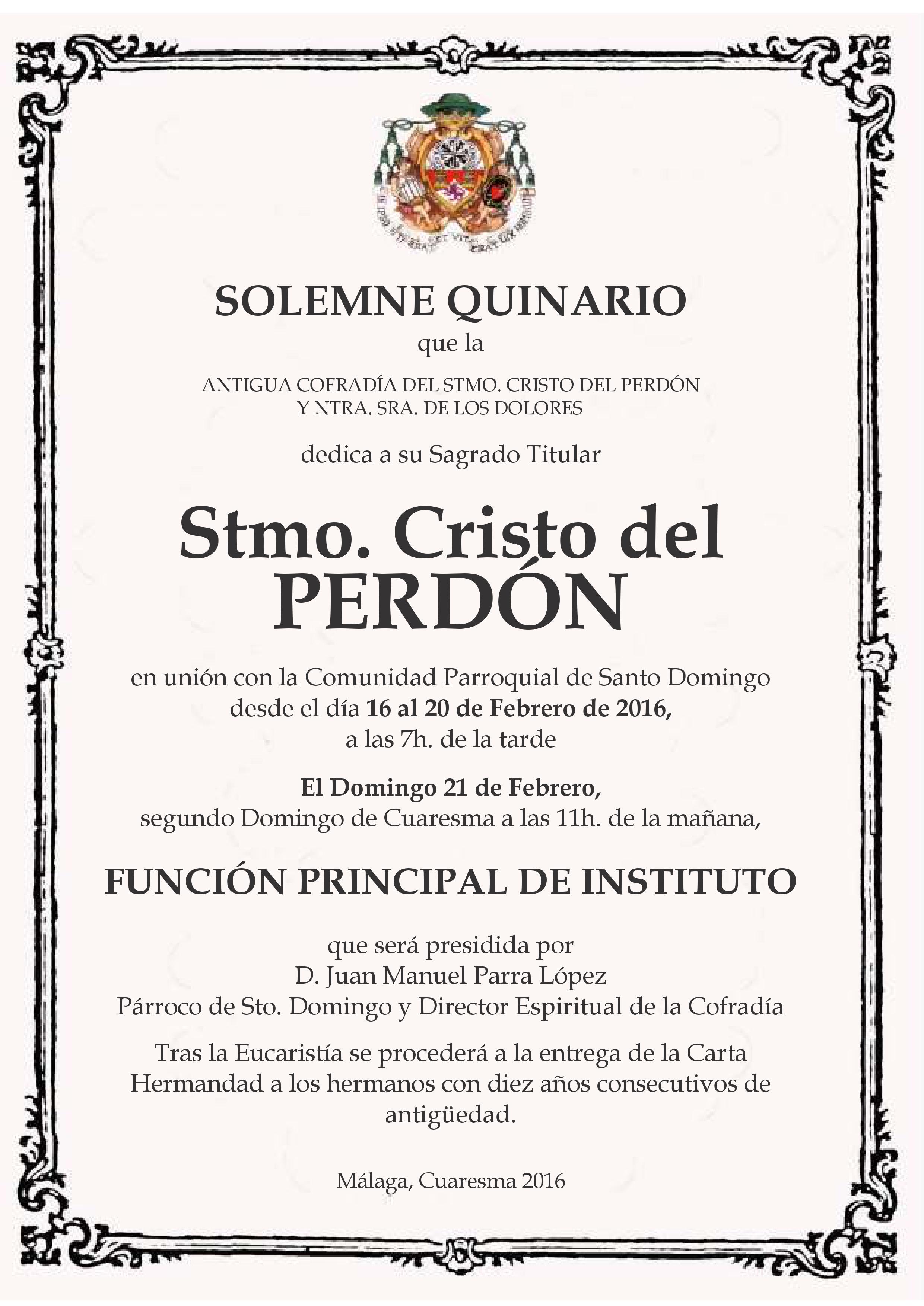 convocatoria cristo 2016