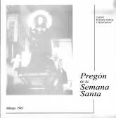 Pregón de la Semana Santa 1996